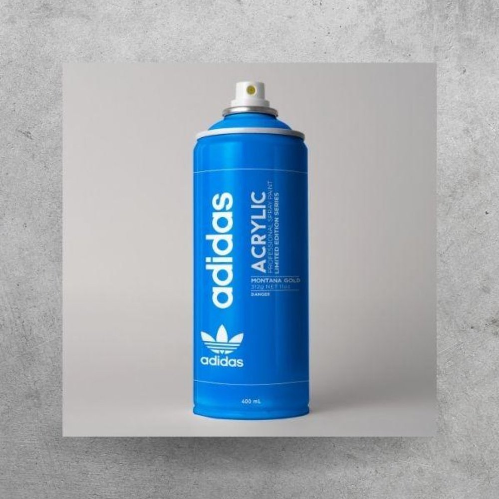 Designer Spary Paint Adidas
